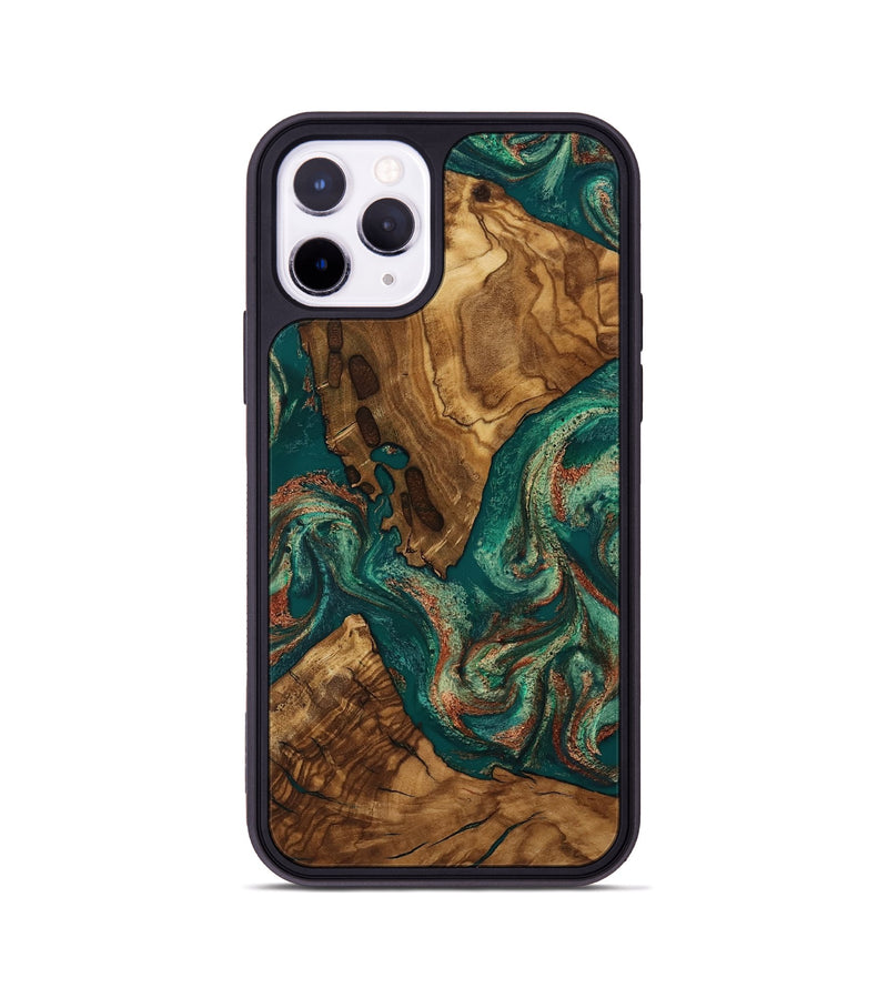 iPhone 11 Pro Wood Phone Case - Judson (Ancient Olive, 818675)