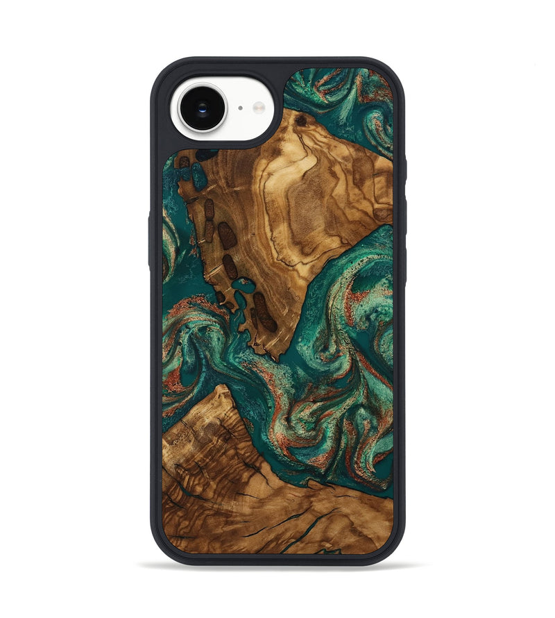 iPhone 16e Wood Phone Case - Judson (Ancient Olive, 818675)