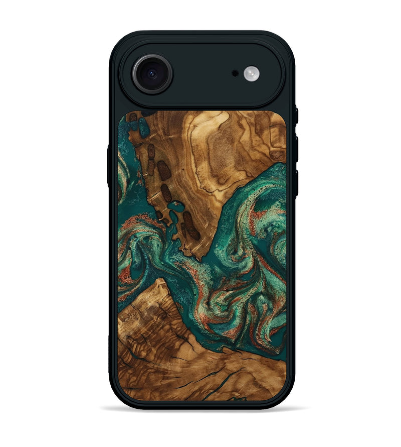 iPhone 17 Air Wood Phone Case - Judson (Ancient Olive, 818675)