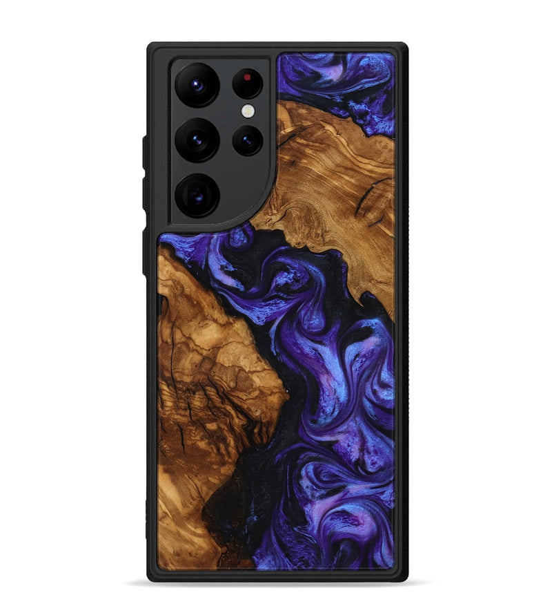 Galaxy S22 Ultra Wood Phone Case - Kirsten (Ancient Olive, 818676)