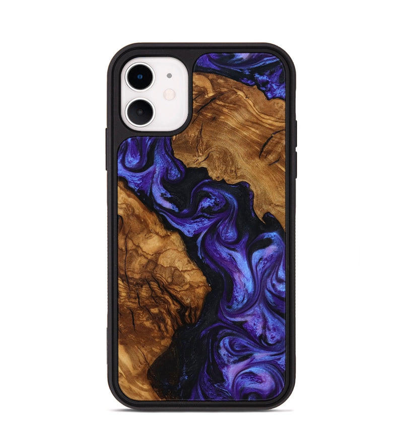 iPhone 11 Wood Phone Case - Kirsten (Ancient Olive, 818676)
