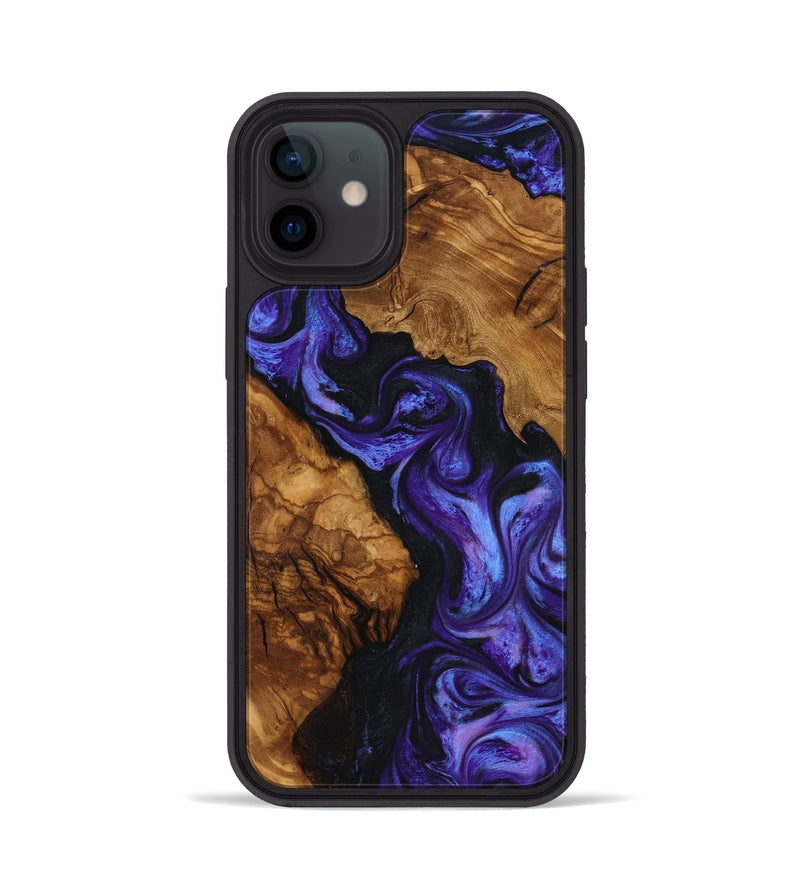 iPhone 12 Wood Phone Case - Kirsten (Ancient Olive, 818676)