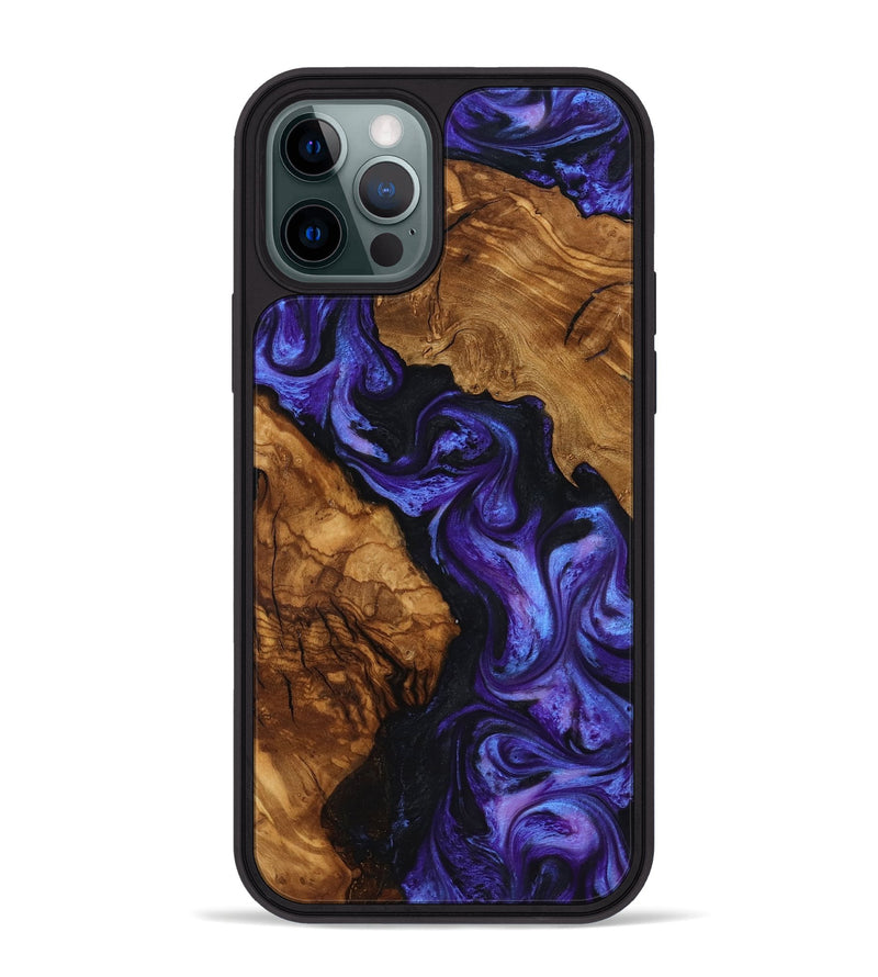 iPhone 12 Pro Max Wood Phone Case - Kirsten (Ancient Olive, 818676)