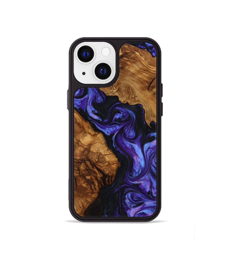 iPhone 13 mini Wood Phone Case - Kirsten (Ancient Olive, 818676)