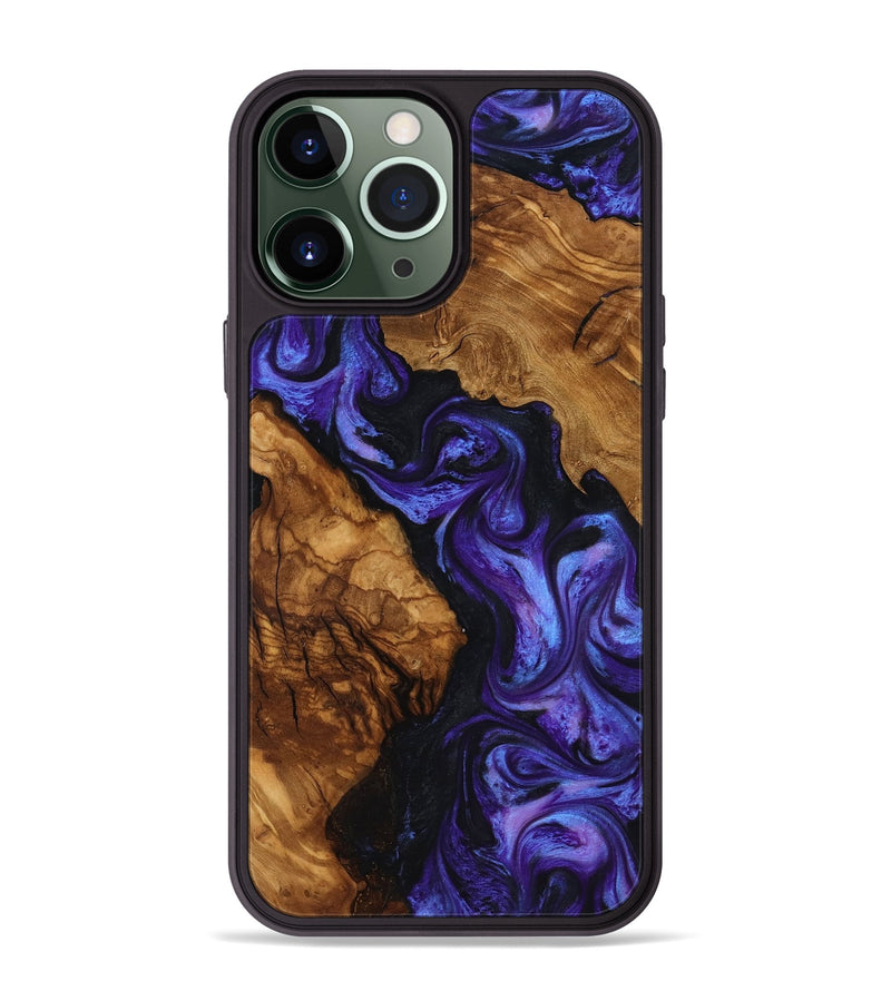 iPhone 13 Pro Max Wood Phone Case - Kirsten (Ancient Olive, 818676)