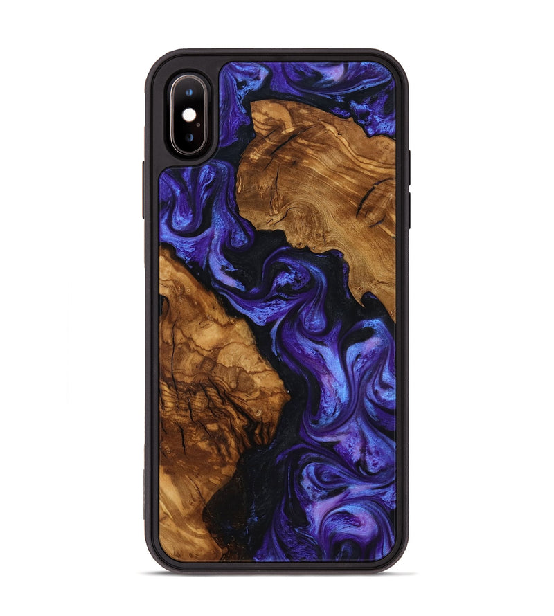 iPhone Xs Max Wood Phone Case - Kirsten (Ancient Olive, 818676)