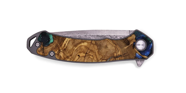 EDC Wood Pocket Knife - Harley (Ancient Olive, 818677)