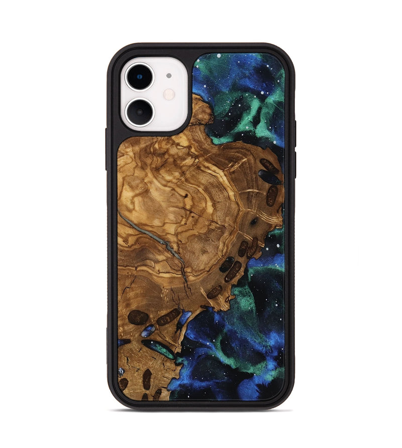 iPhone 11 Wood Phone Case - Harley (Ancient Olive, 818677)