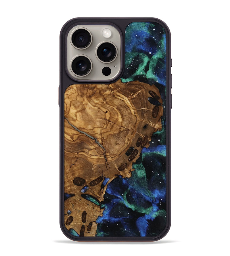 iPhone 15 Pro Max Wood Phone Case - Harley (Ancient Olive, 818677)