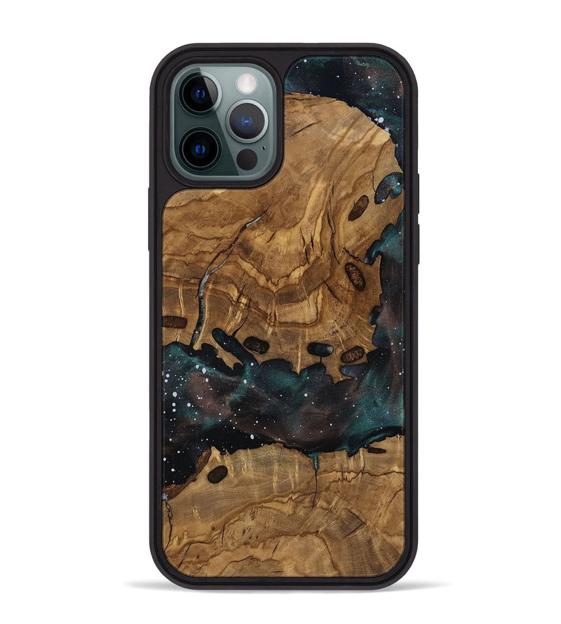 iPhone 12 Pro Max Wood Phone Case - Royal (Ancient Olive, 818678)