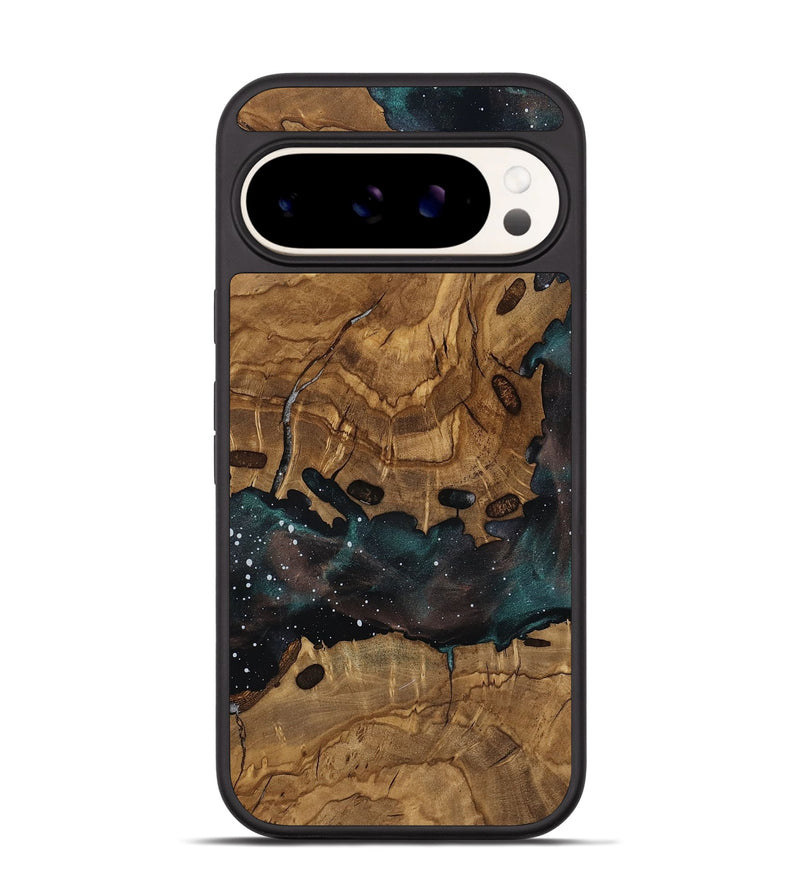 Pixel 9 Wood Phone Case - Royal (Ancient Olive, 818678)