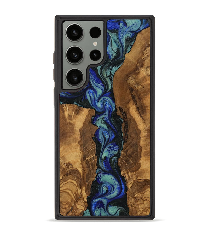 Galaxy S23 Ultra Wood Phone Case - Maxie (Ancient Olive, 818679)