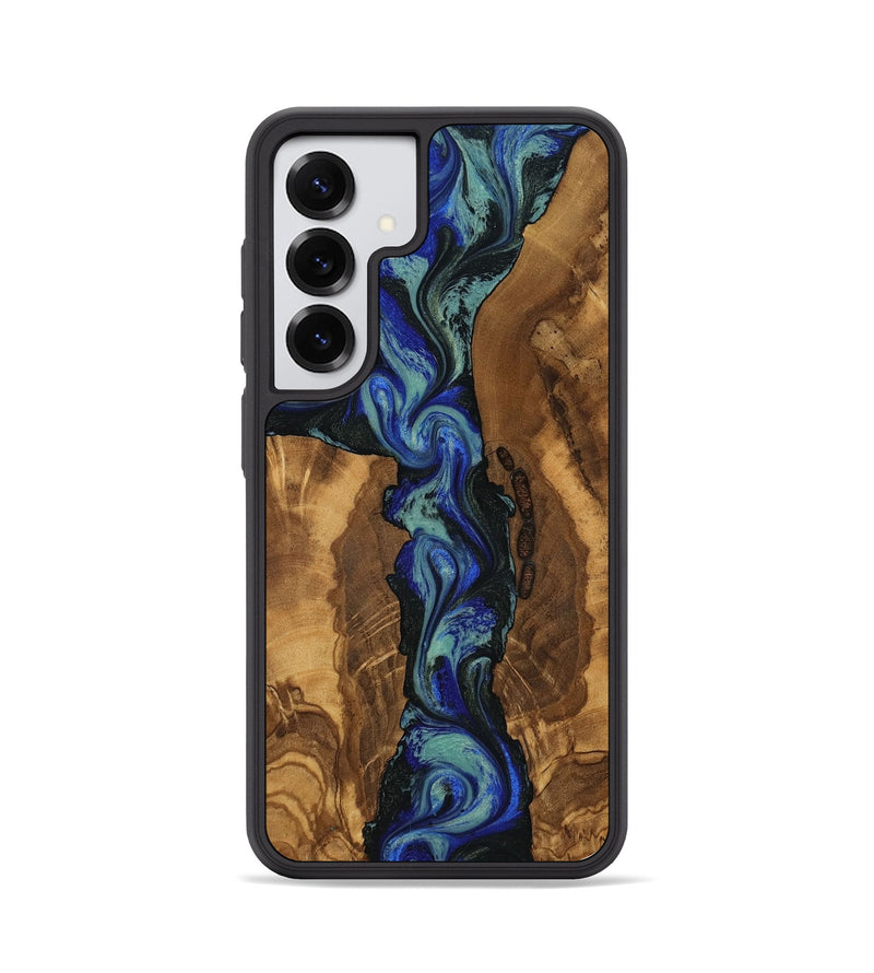 Galaxy S25 Wood Phone Case - Maxie (Ancient Olive, 818679)