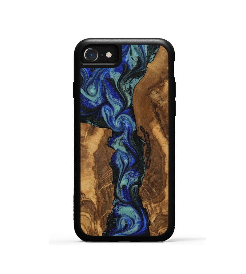 iPhone SE Wood Phone Case - Maxie (Ancient Olive, 818679)