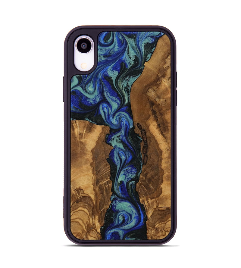 iPhone Xr Wood Phone Case - Maxie (Ancient Olive, 818679)