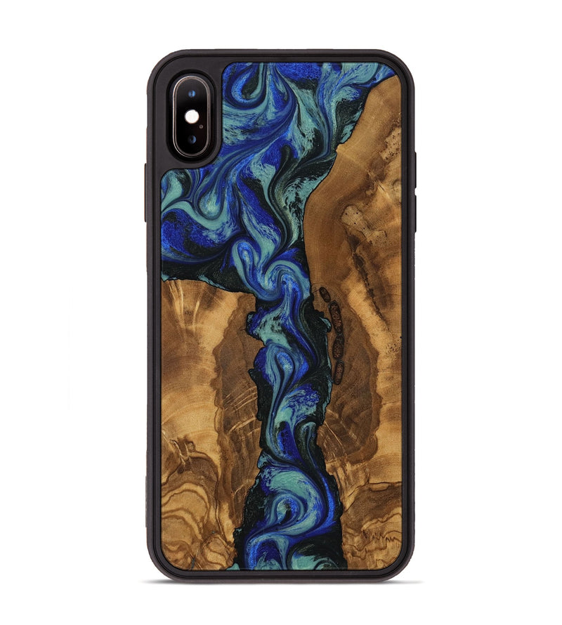 iPhone Xs Max Wood Phone Case - Maxie (Ancient Olive, 818679)