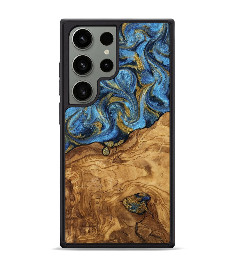 Galaxy S24 Ultra Wood Phone Case - Marlen (Ancient Olive, 818680)