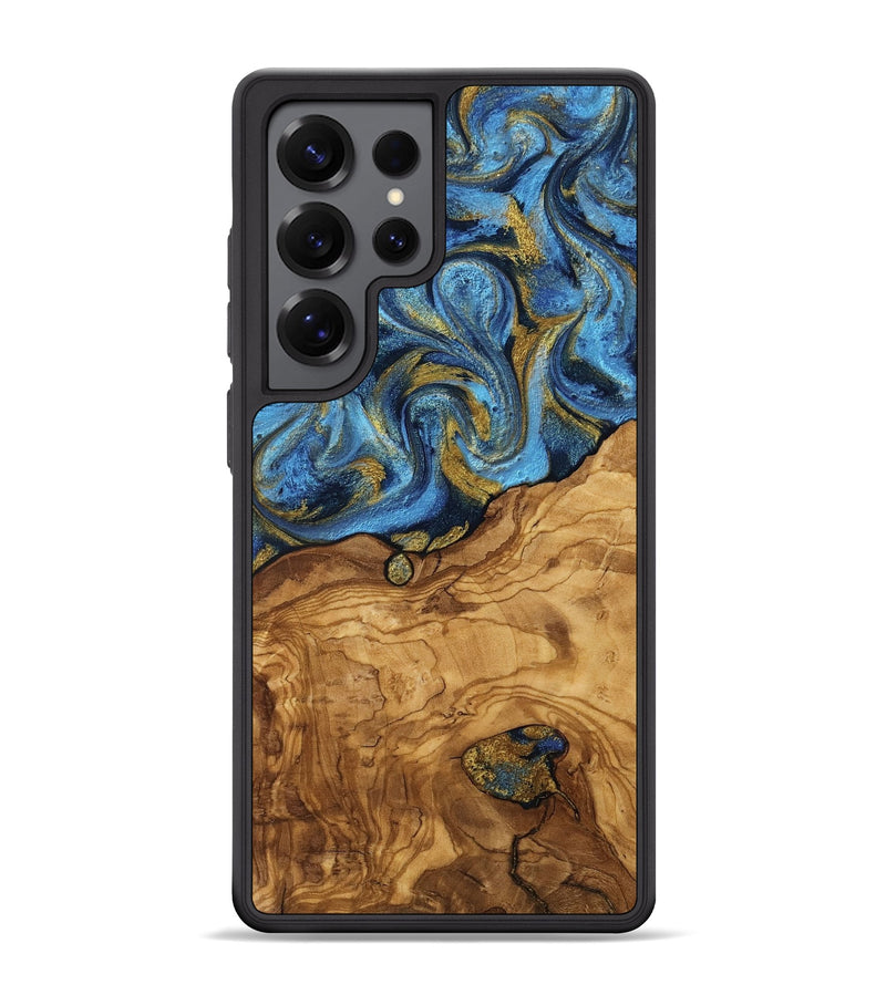 Galaxy S25 Ultra Wood Phone Case - Marlen (Ancient Olive, 818680)