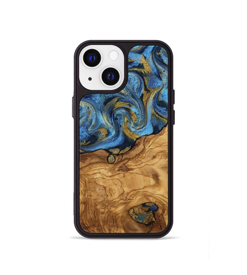 iPhone 13 mini Wood Phone Case - Marlen (Ancient Olive, 818680)