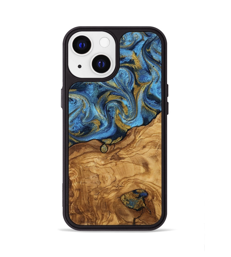 iPhone 13 Wood Phone Case - Marlen (Ancient Olive, 818680)