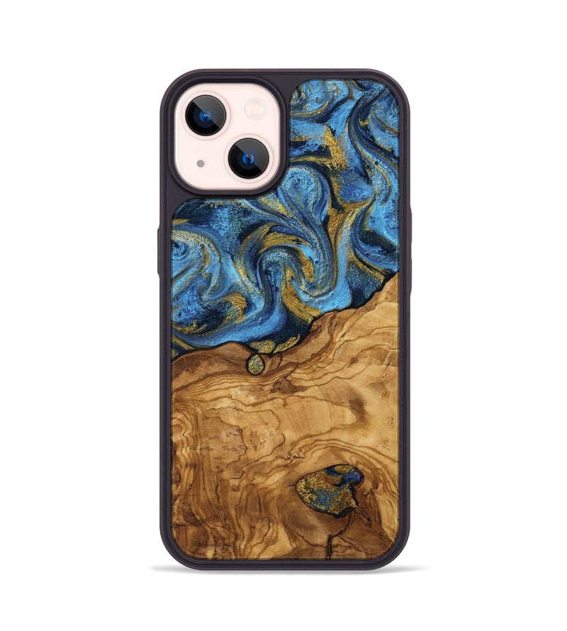 iPhone 14 Wood Phone Case - Marlen (Ancient Olive, 818680)