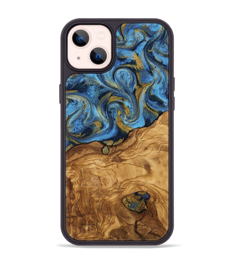 iPhone 14 Plus Wood Phone Case - Marlen (Ancient Olive, 818680)
