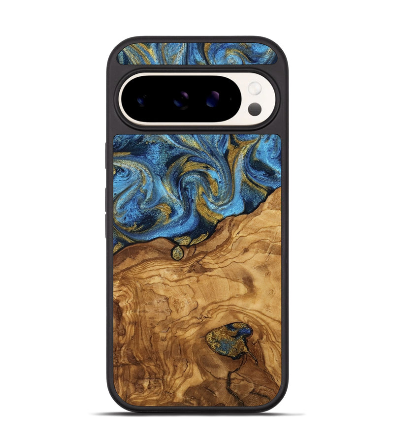 Pixel 9 Pro Wood Phone Case - Marlen (Ancient Olive, 818680)