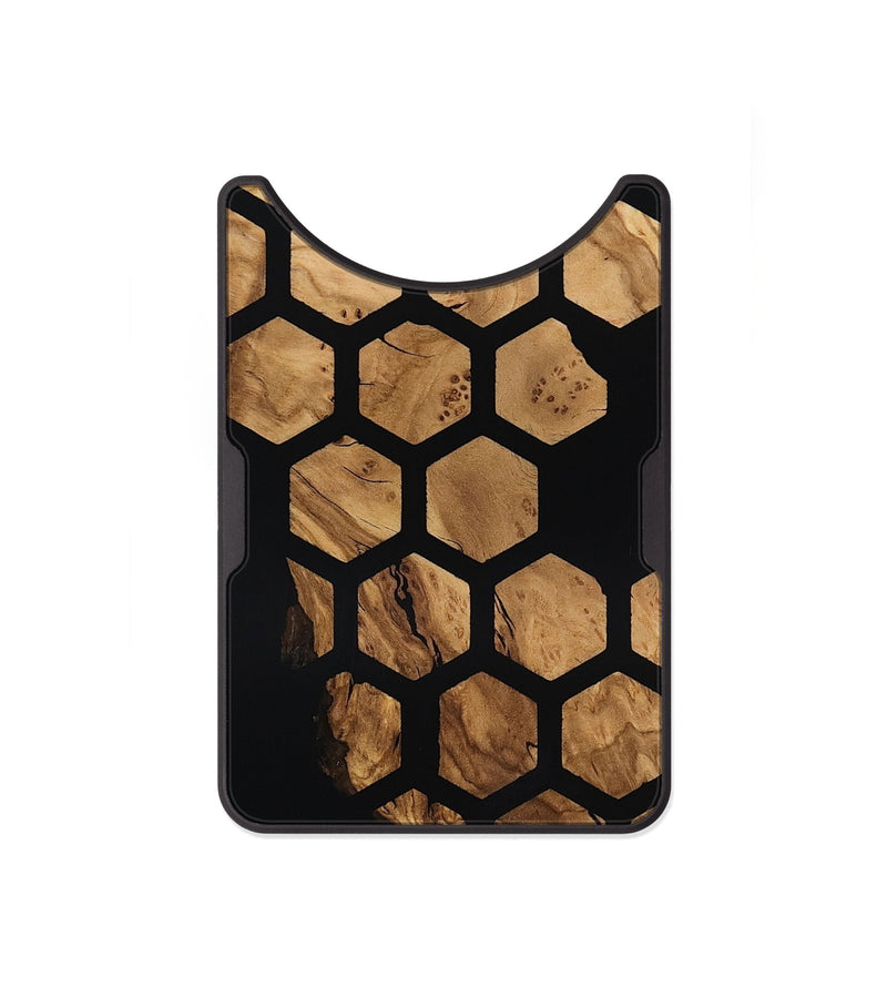 Alloy Wood Wallet - Alison (Ancient Olive, 818681)