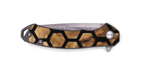 EDC Wood Pocket Knife - Alison (Ancient Olive, 818681)