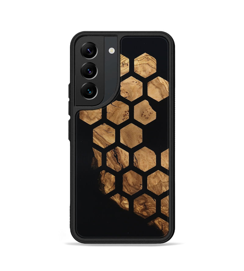 Galaxy S22 Wood Phone Case - Alison (Ancient Olive, 818681)