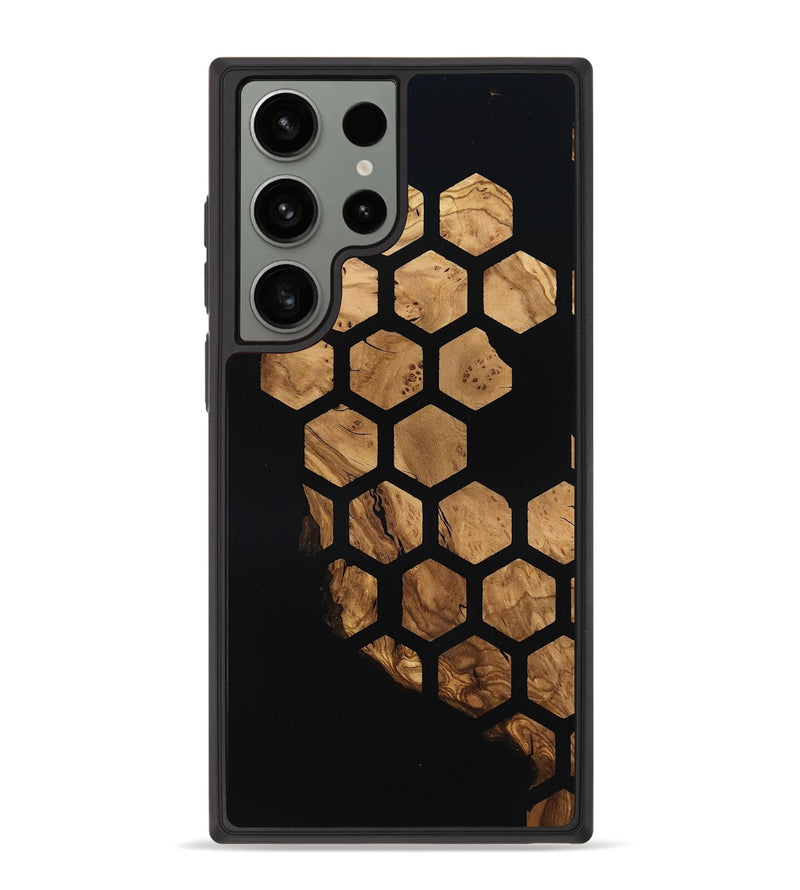 Galaxy S23 Ultra Wood Phone Case - Alison (Ancient Olive, 818681)