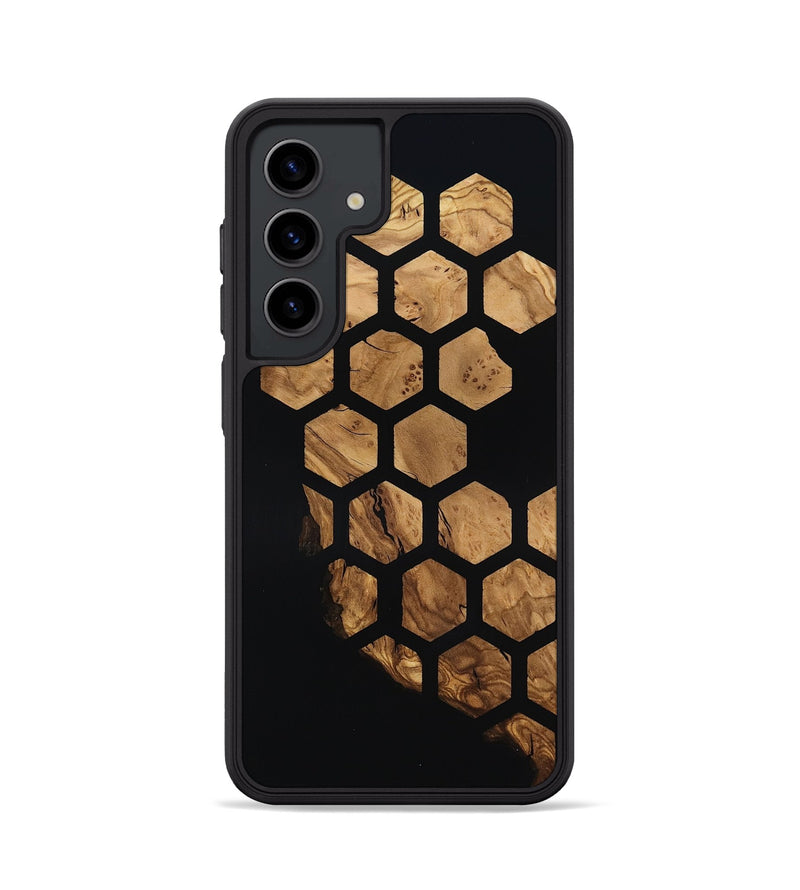 Galaxy S24 Wood Phone Case - Alison (Ancient Olive, 818681)