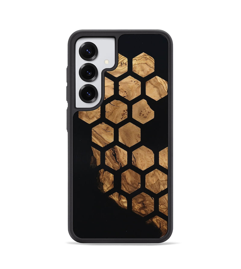 Galaxy S25 Wood Phone Case - Alison (Ancient Olive, 818681)