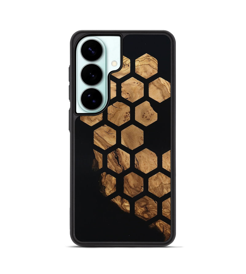 Galaxy S26 Wood Phone Case - Alison (Ancient Olive, 818681)