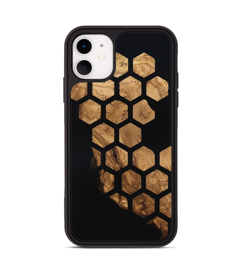 iPhone 11 Wood Phone Case - Alison (Ancient Olive, 818681)