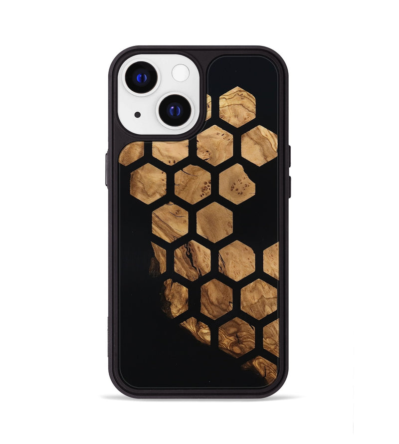 iPhone 13 Wood Phone Case - Alison (Ancient Olive, 818681)
