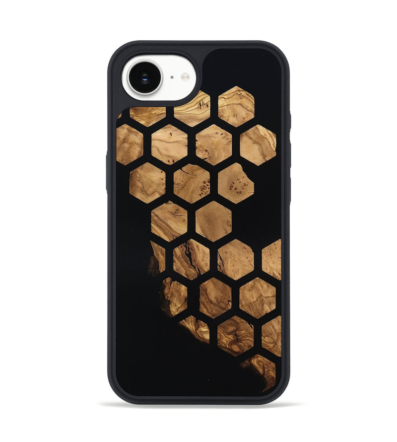 iPhone 17e Wood Phone Case - Alison (Ancient Olive, 818681)