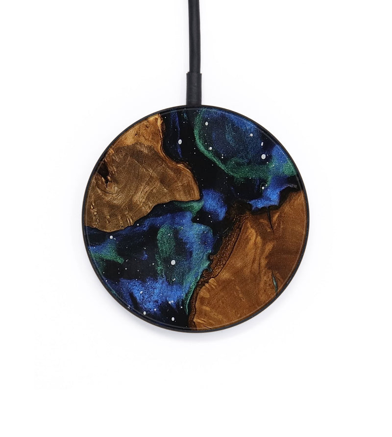 Circle Wood Wireless Charger - Kristin (Ancient Olive, 818682)