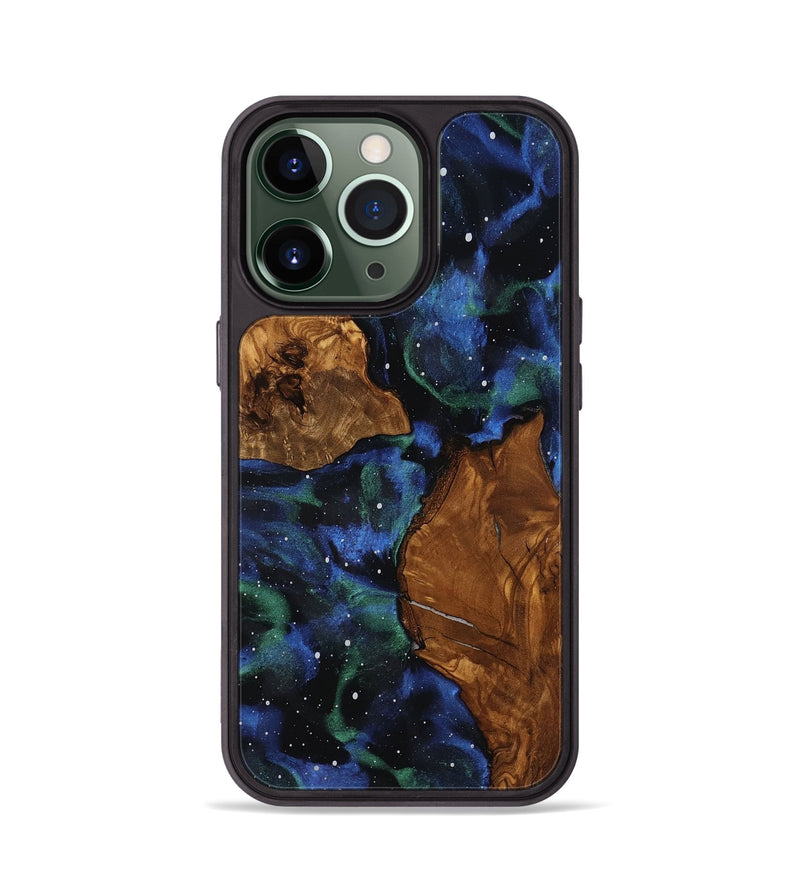 iPhone 13 Pro Wood Phone Case - Kristin (Ancient Olive, 818682)
