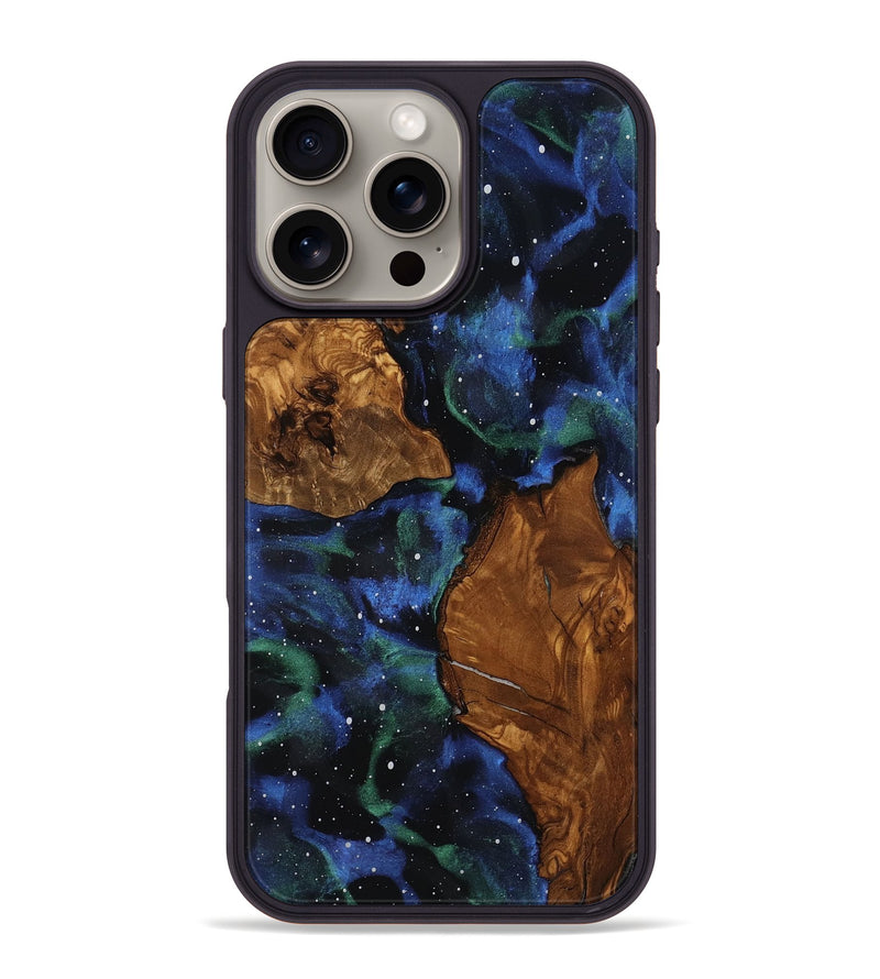 iPhone 16 Pro Max Wood Phone Case - Kristin (Ancient Olive, 818682)
