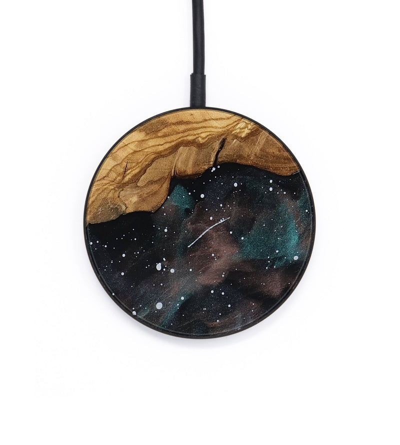 Circle Wood Wireless Charger - Breonna (Ancient Olive, 818683)