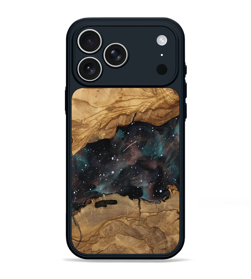 iPhone 17 Pro Max Wood Phone Case - Breonna (Ancient Olive, 818683)