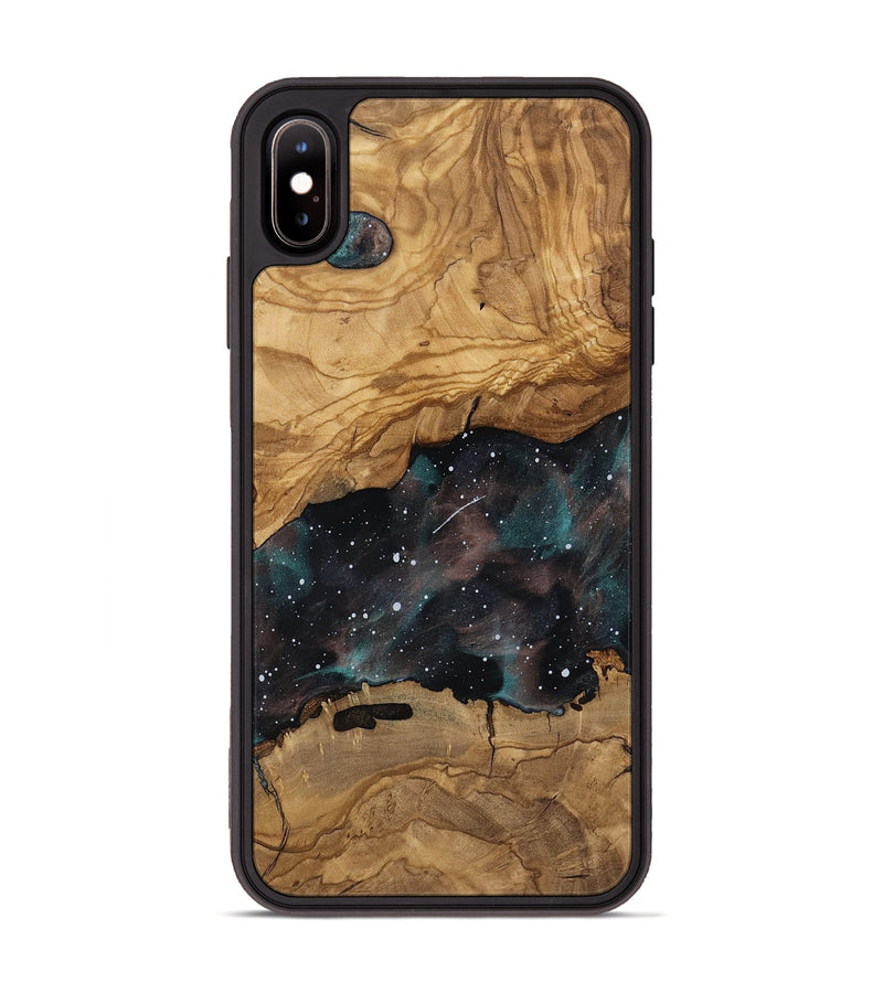 iPhone Xs Max Wood Phone Case - Breonna (Ancient Olive, 818683)