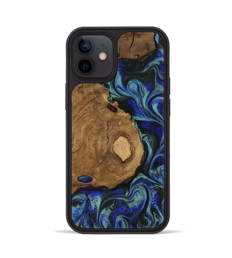iPhone 12 Wood Phone Case - Rickie (Ancient Olive, 818685)