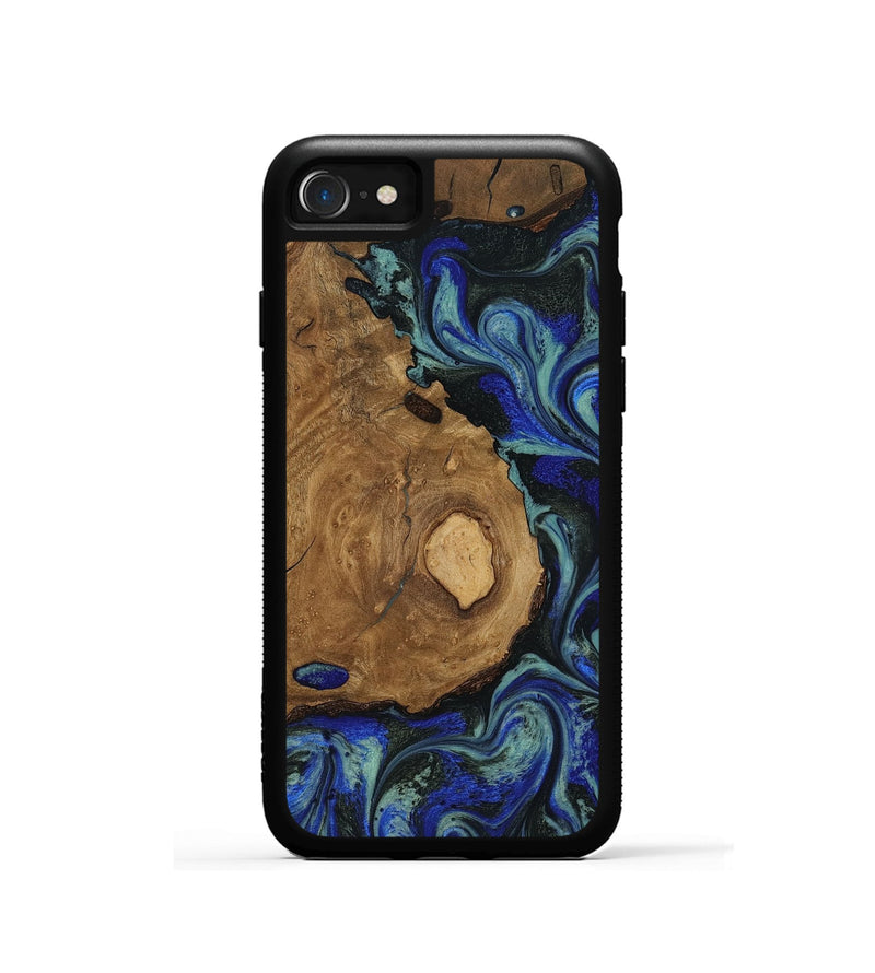iPhone SE Wood Phone Case - Rickie (Ancient Olive, 818685)