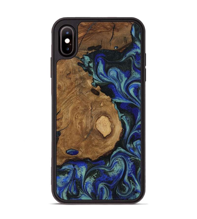 iPhone Xs Max Wood Phone Case - Rickie (Ancient Olive, 818685)