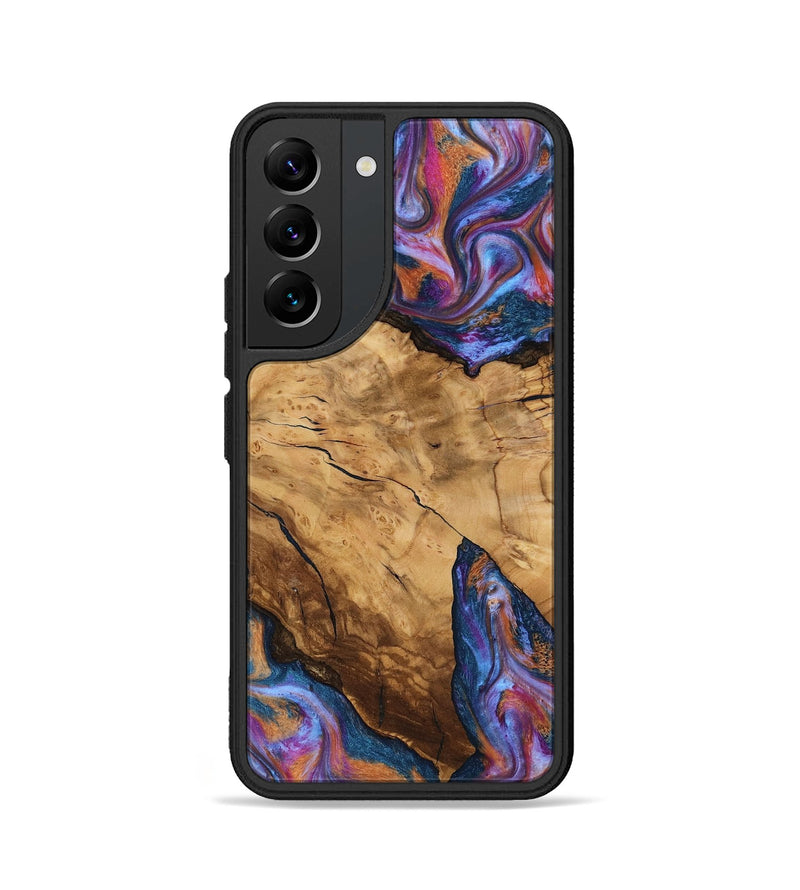 Galaxy S22 Wood Phone Case - Hubert (Ancient Olive, 818686)
