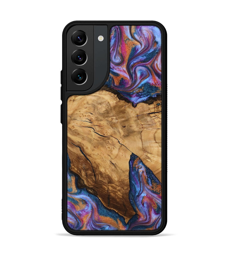 Galaxy S22 Plus Wood Phone Case - Hubert (Ancient Olive, 818686)