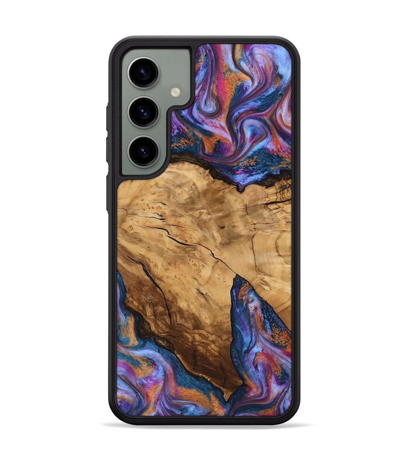 Galaxy S24 Plus Wood Phone Case - Hubert (Ancient Olive, 818686)