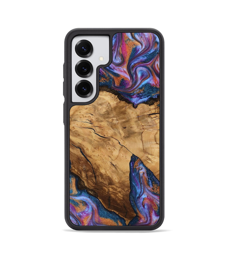 Galaxy S25 Wood Phone Case - Hubert (Ancient Olive, 818686)